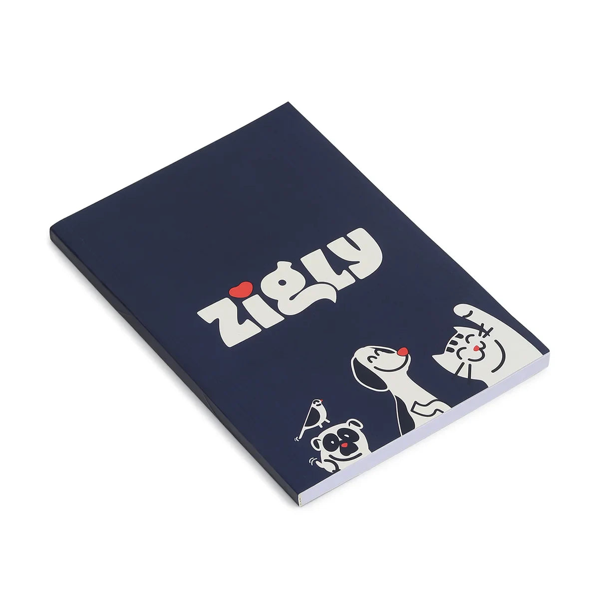Zigly Pawsome Pals Notebook - Blue - Zigly