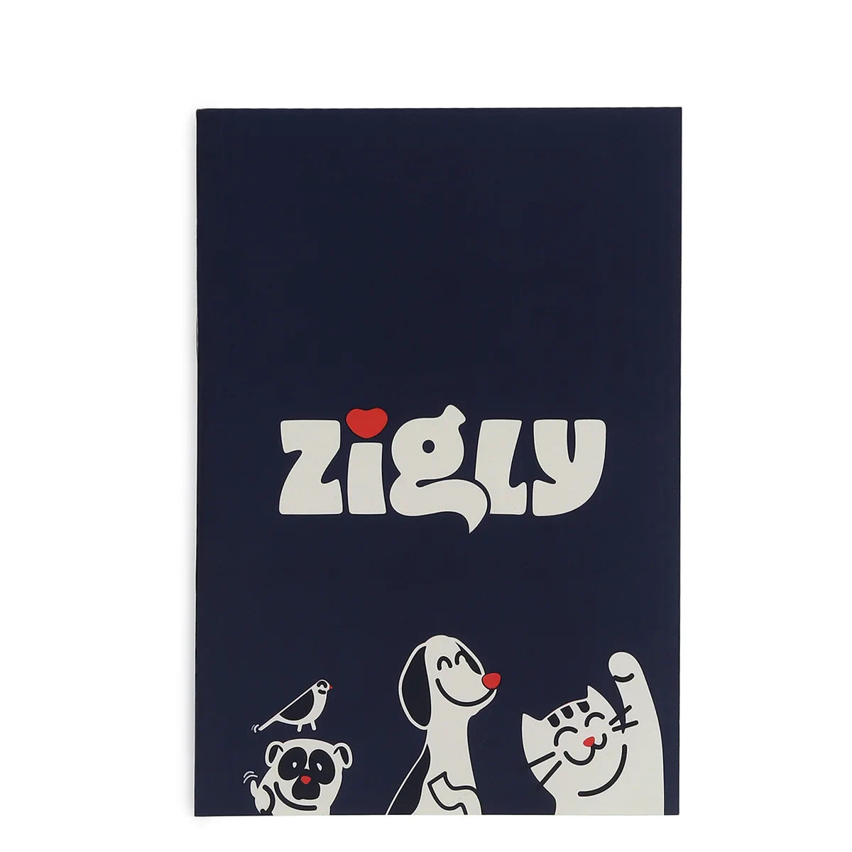 Zigly Pawsome Pals Notebook - Blue - Zigly