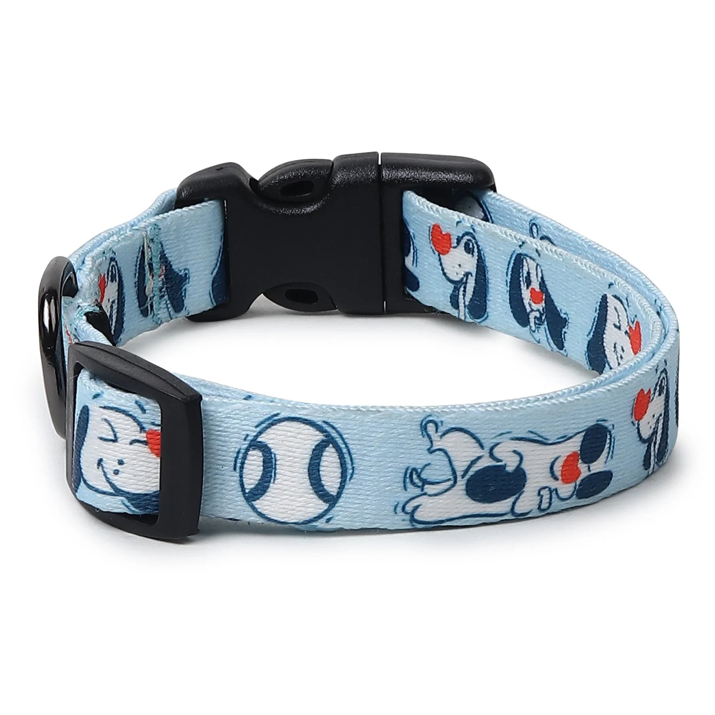 ZL Doodle Dog Collar-Blue - Zigly