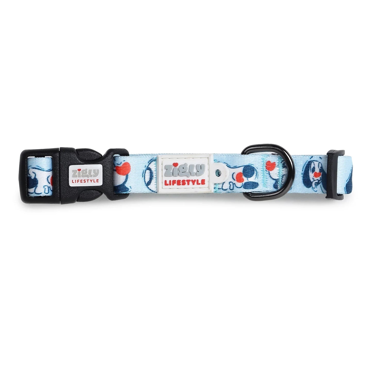 ZL Doodle Dog Collar-Blue - Zigly