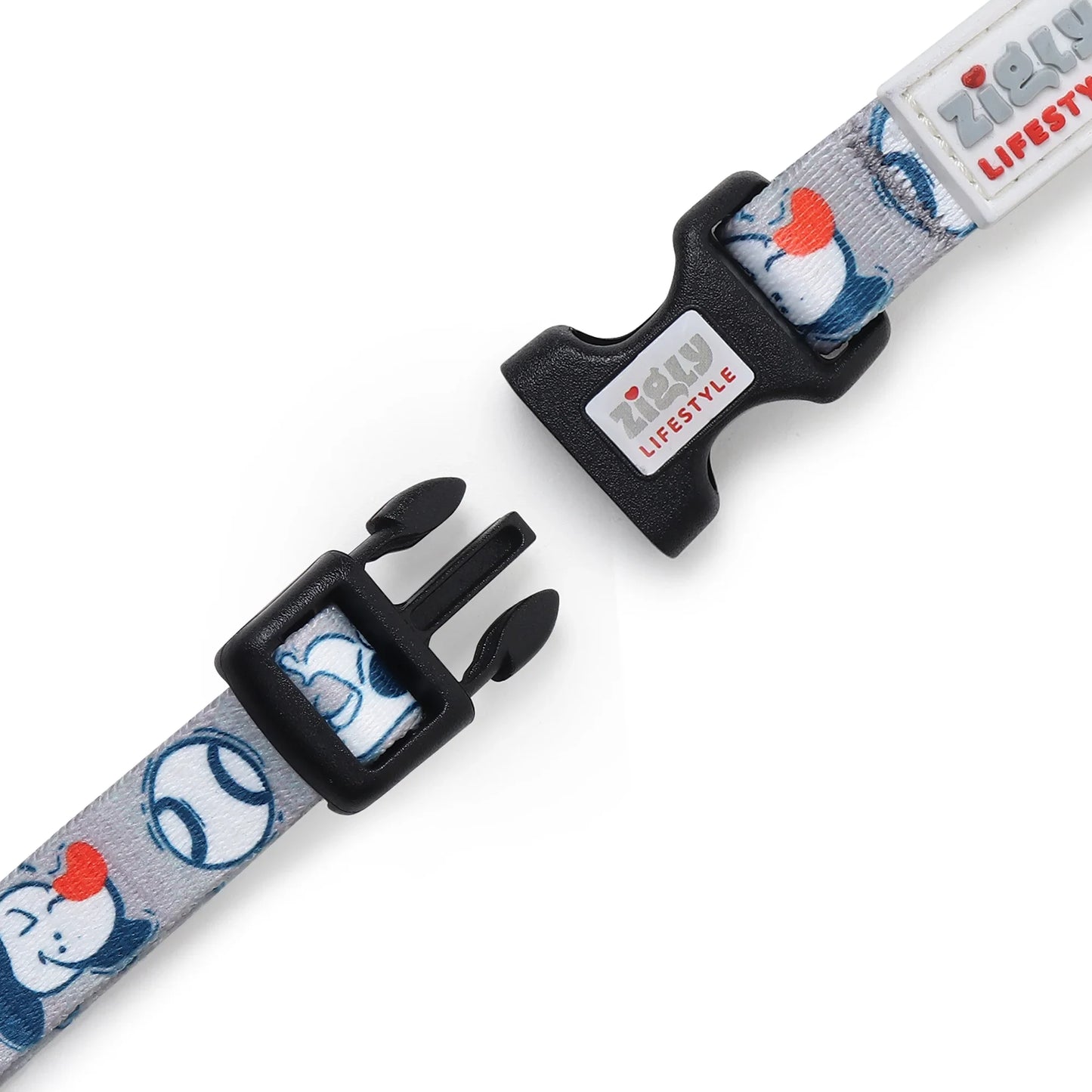 ZL Doodle Dog Collar-Grey - Zigly