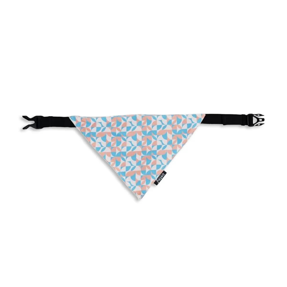 Petsy Bandana for Dogs - Orange Geometric - Zigly
