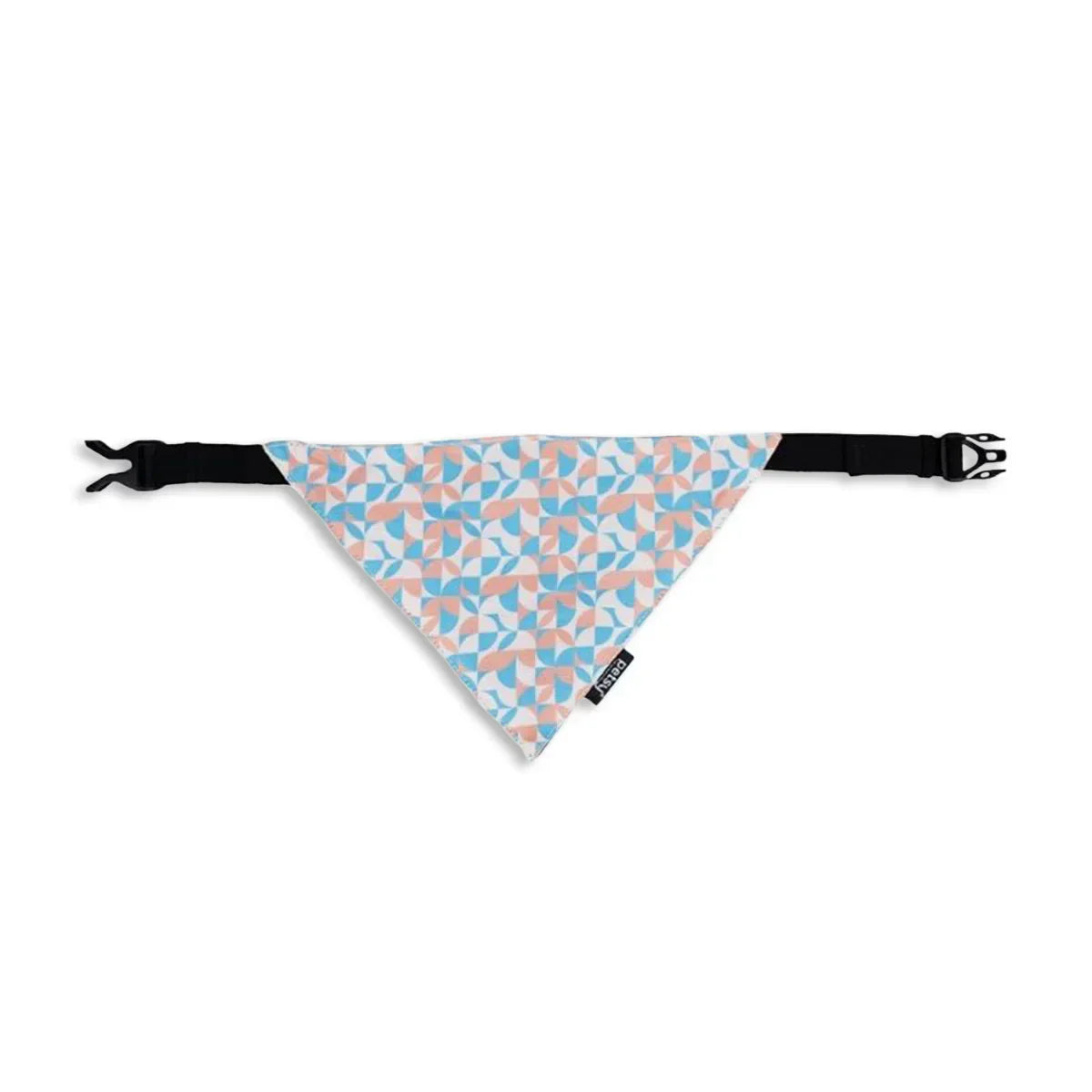 Petsy Bandana for Dogs - Orange Geometric - Zigly
