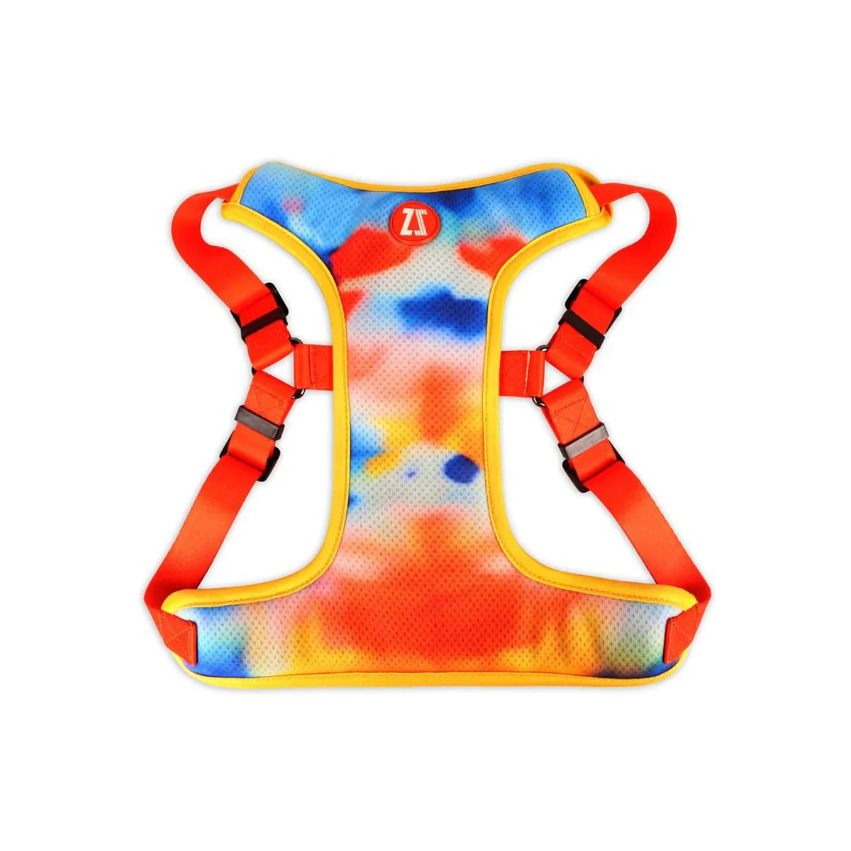 Zoomiez Adjustable Step-in Mesh Dog Harness - Splash - Zigly