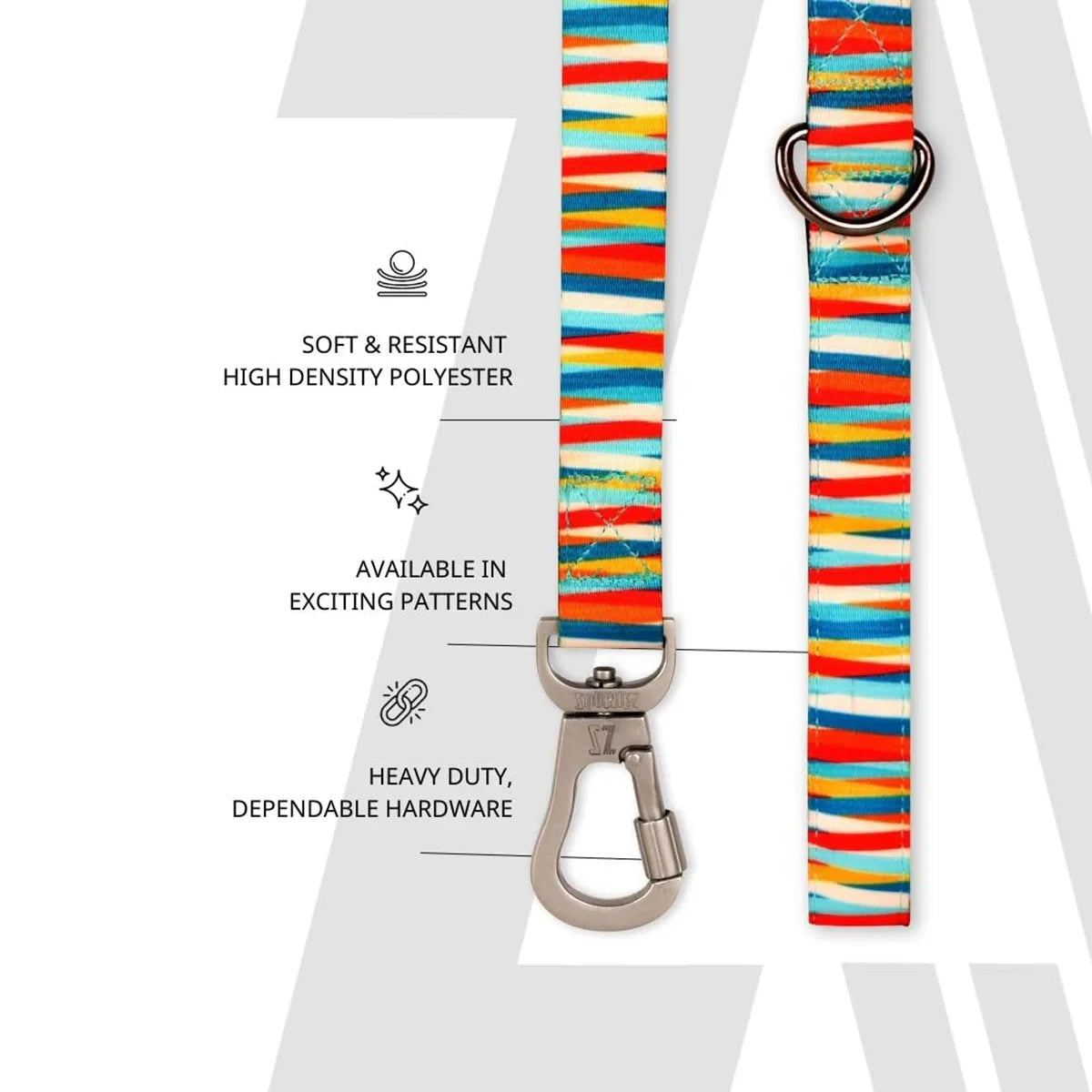 Zoomiez Tango Printed Dog Leash - Zigly