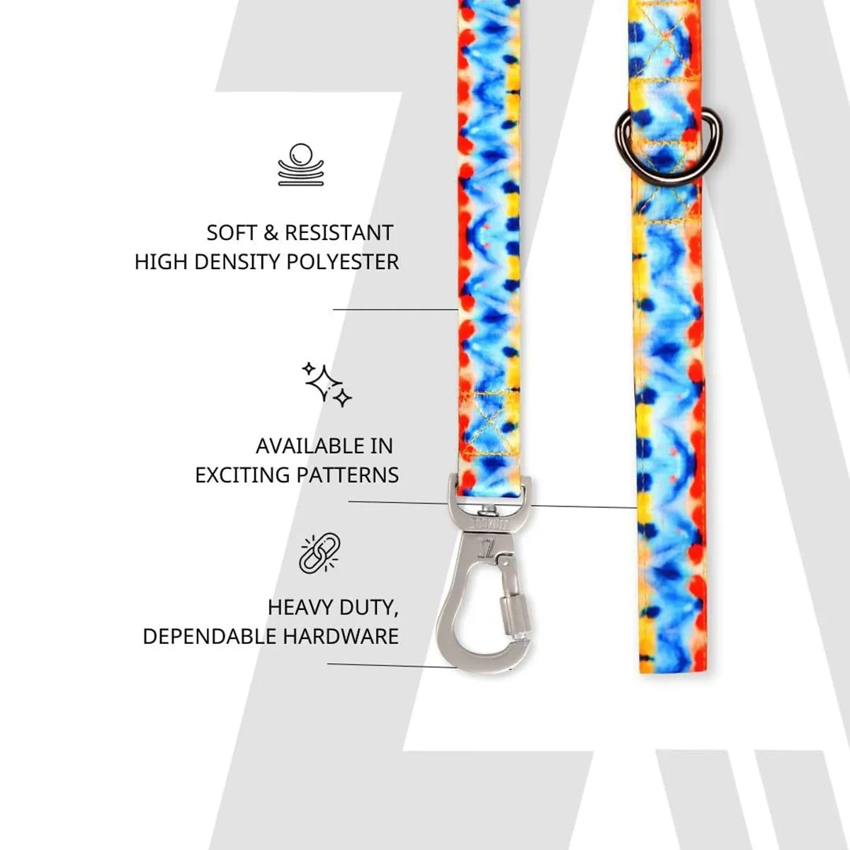 Zoomiez Splash Printed Dog Leash - Zigly