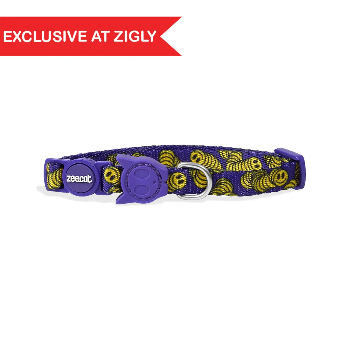 Zee Cat Zmiley Cat Collar - Zigly