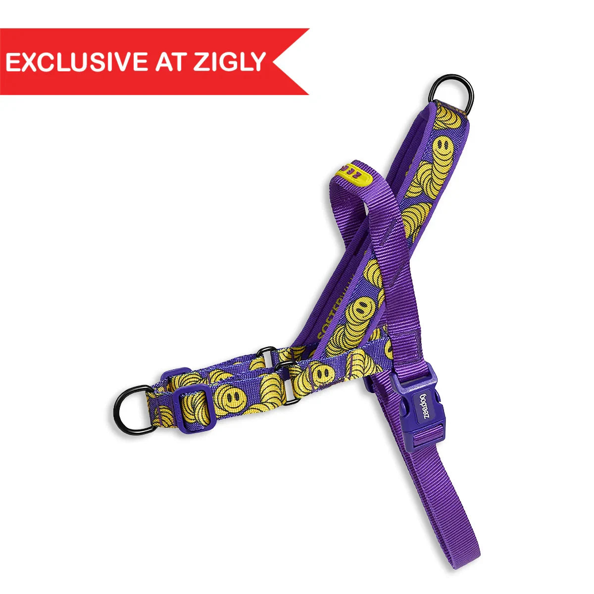 Zee Dog Zmiley Softer-Walk Dog Harness - Zigly