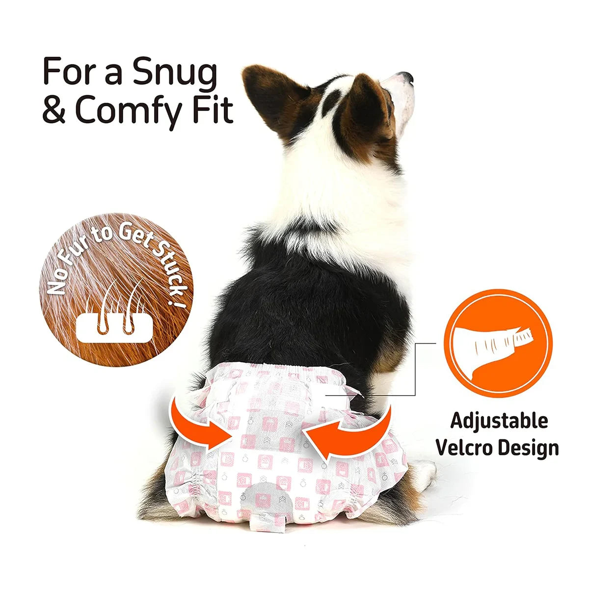 Fofos Diaper Female Dog - Zigly