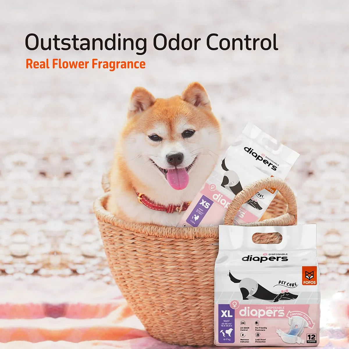 Fofos Diaper Female Dog - Zigly