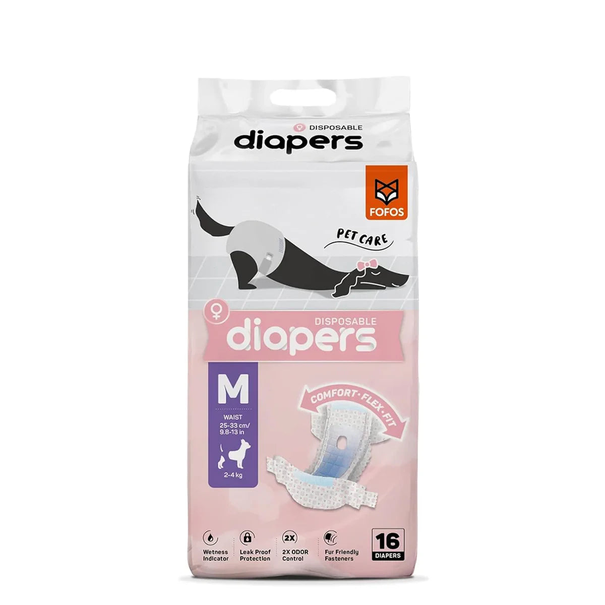 Fofos Diaper Female Dog - Zigly
