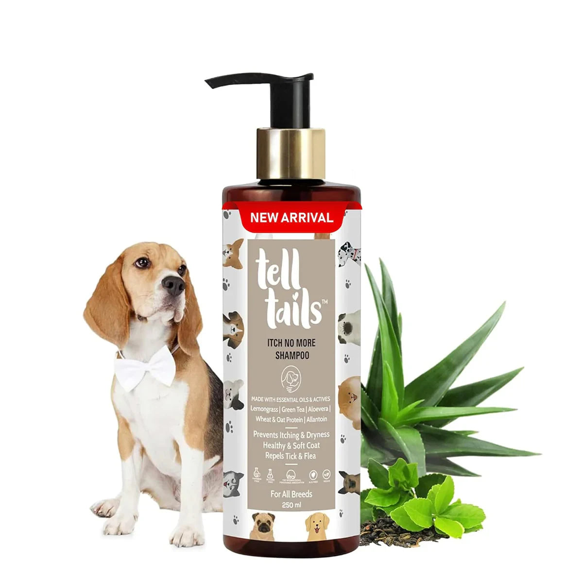 Tell Tails Itch No More Dog Shampoo - 250ml - Zigly