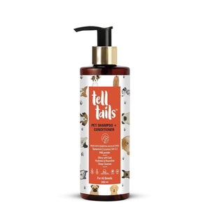 Tell Tails 2-in-1 Shampoo and Conditioner for Dogs - 250ml - Zigly