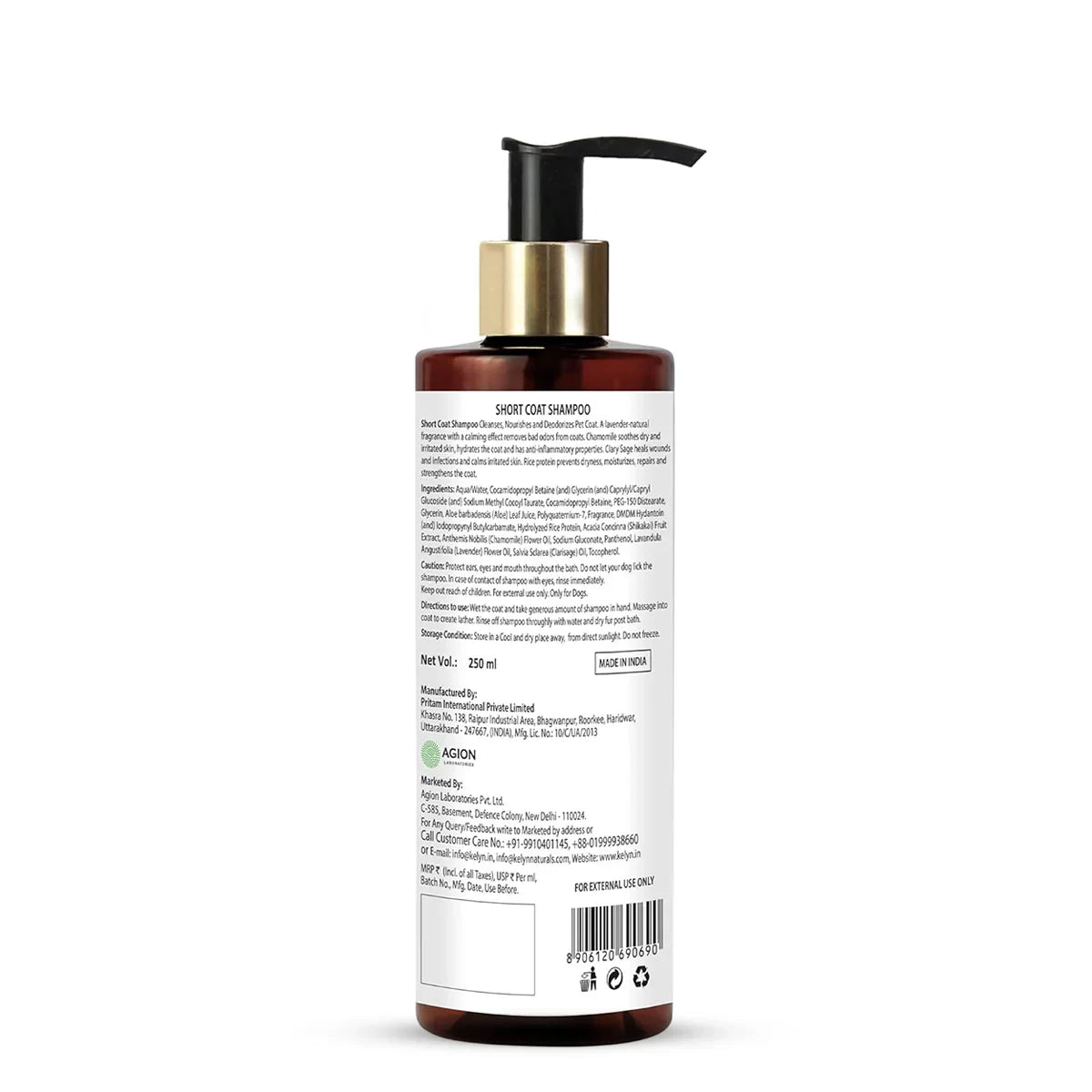 Tell Tails Short Coat Dog Shampoo - 250ml - Zigly