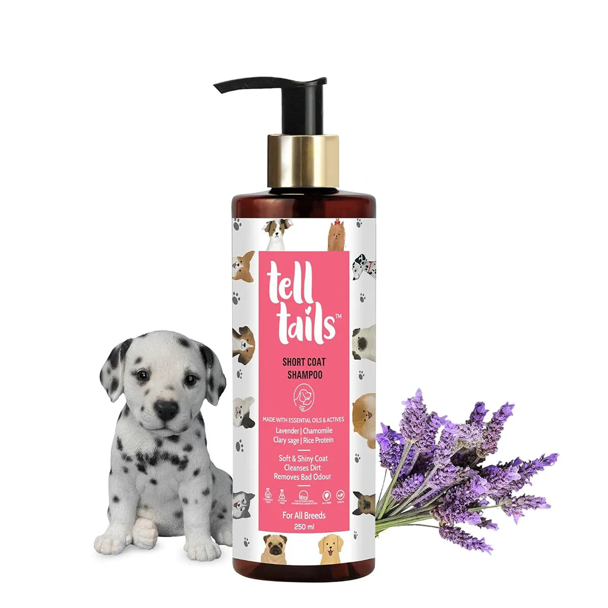 Tell Tails Short Coat Dog Shampoo - 250ml - Zigly