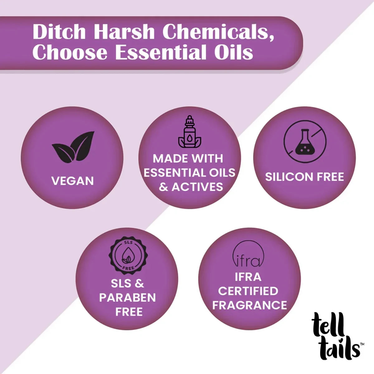 Tell Tails Anti-Dandruff Pet Shampoo - 250ml - Zigly