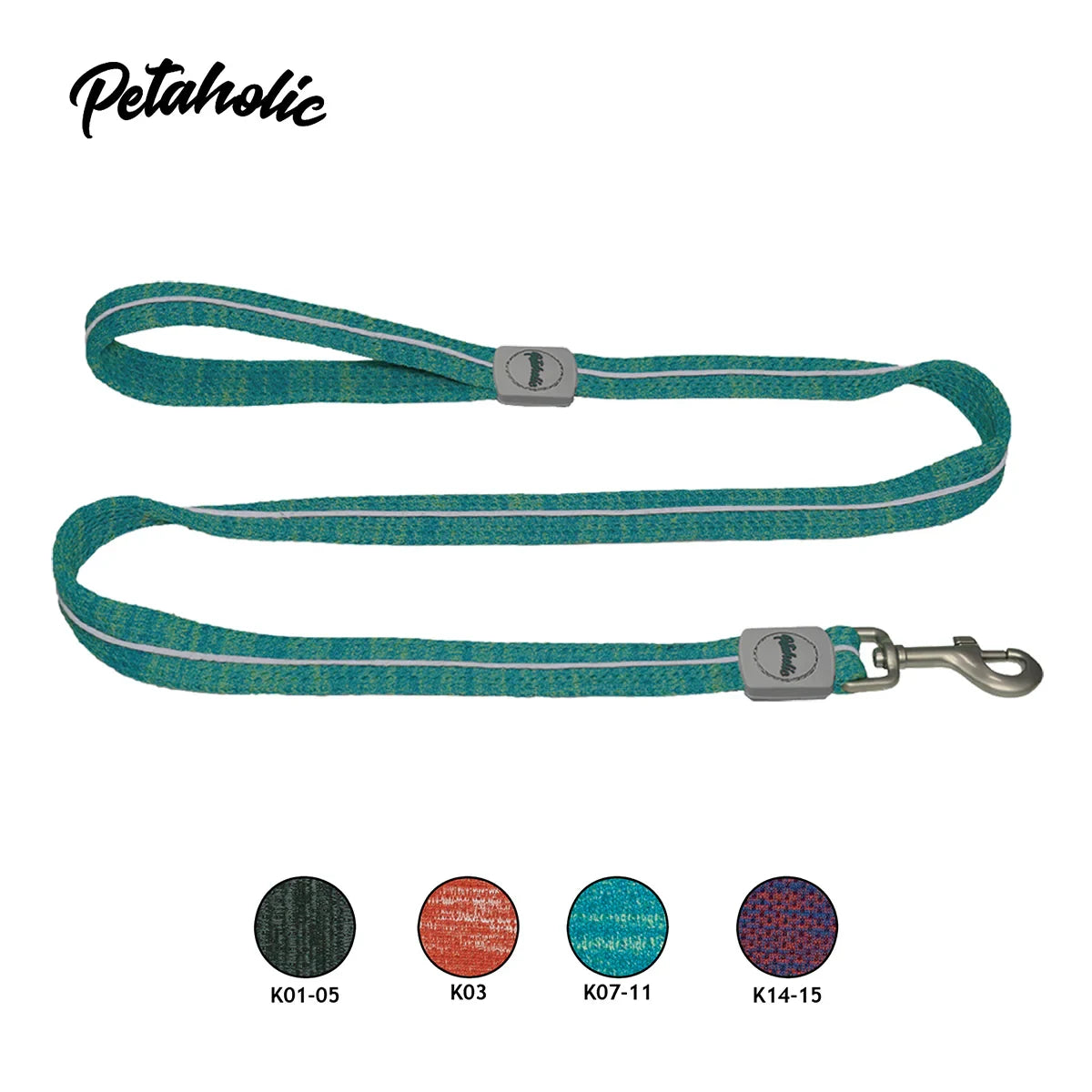 Petaholic Sports Series Dog Leash - Ocean Blue - Zigly