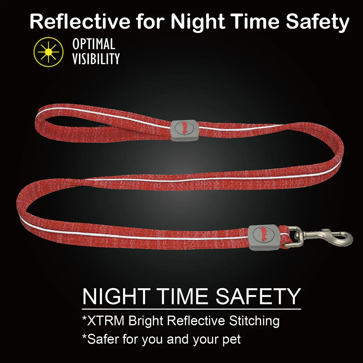 Petaholic Sports Series Dog Leash - Orange - Zigly