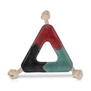 Pawpourri Suede Leather Dog Chew Dog Toy-Multicolor - Zigly