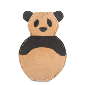 Pawpourri Panda Suede And Leather Chew Dog Toy - Zigly