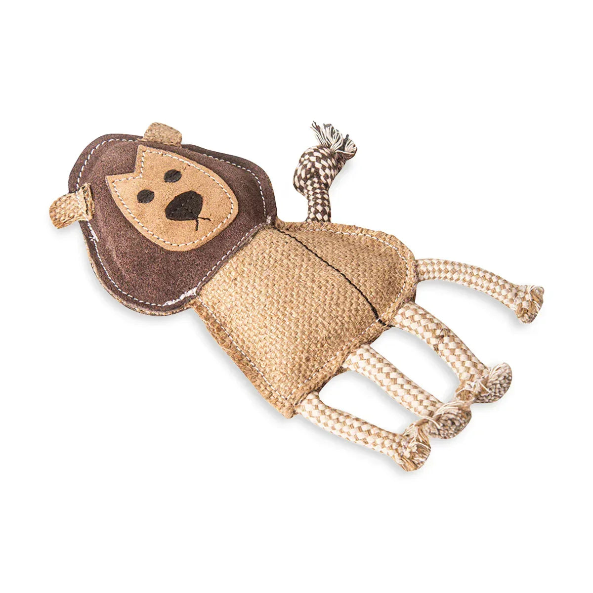 Pawpourri Jute Lion Dog Toy - Zigly
