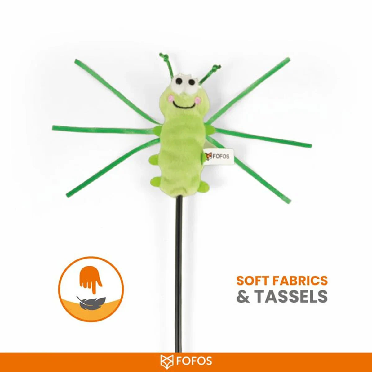 Fofos Cat Wand Moving Caterpillar