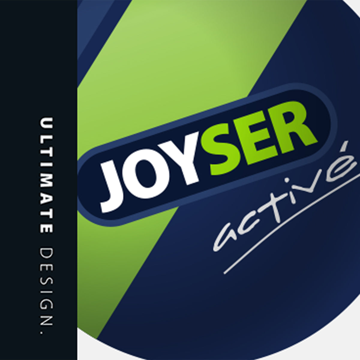 Joyser Active Tpu Ball With Squeaker Dog Toy - Blue/Green - M
