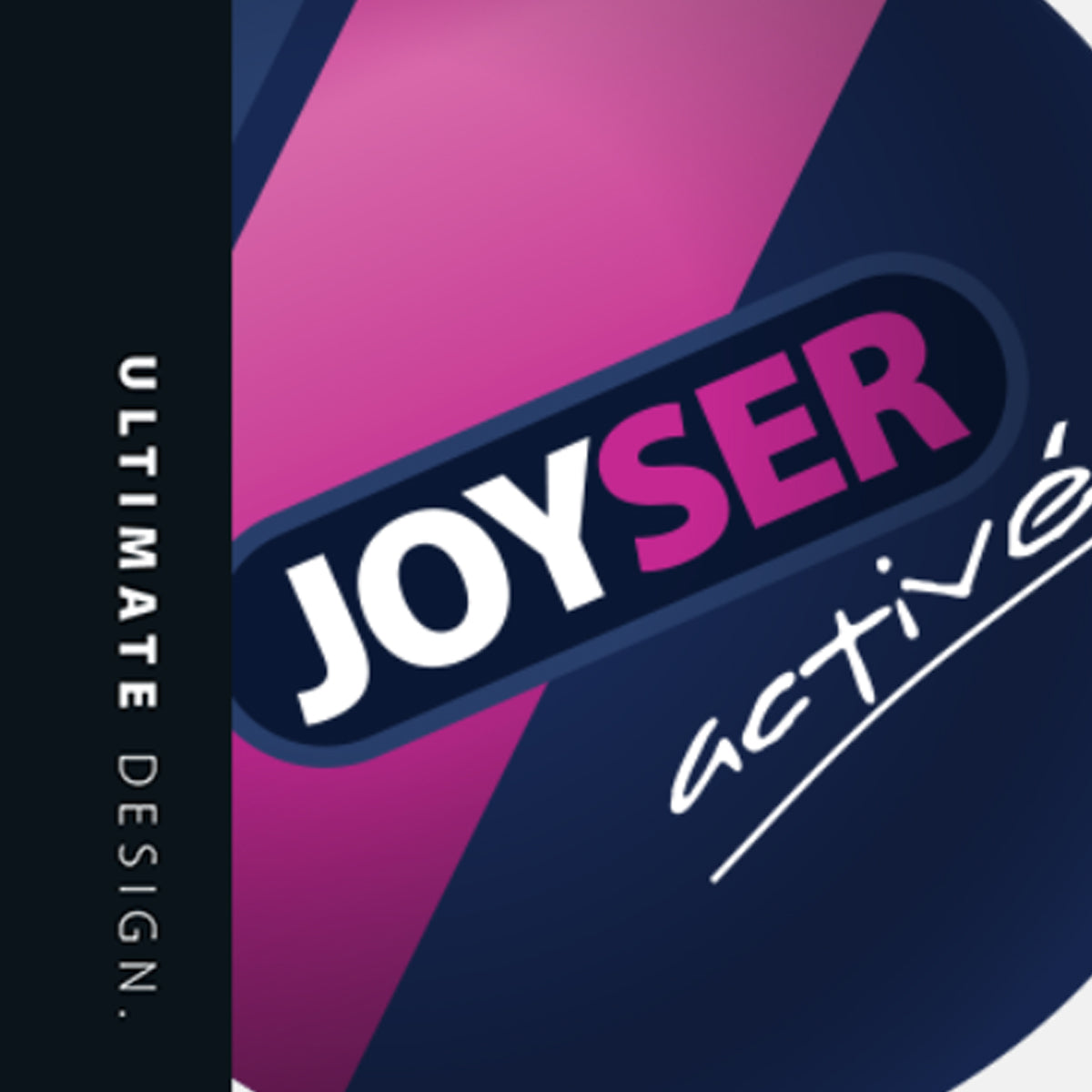 Zigly JoySer Active gaming accessory packaging with pink and navy design, ultimate design