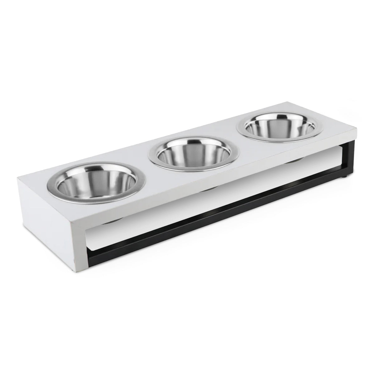 Pawpourri Triple Cat Diner - Grey