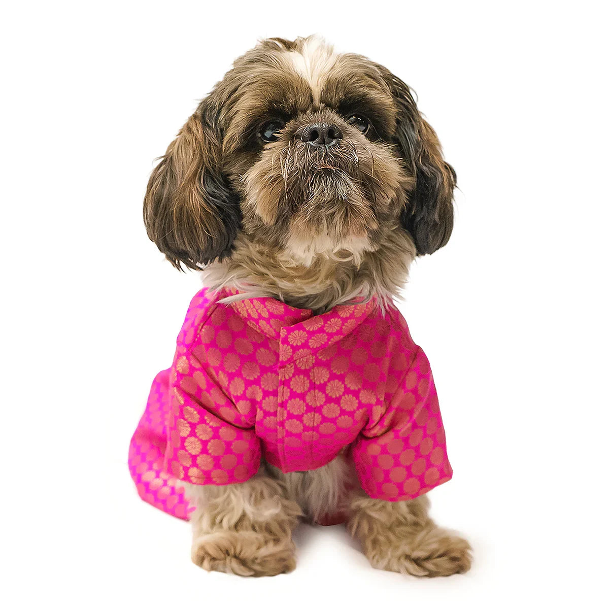 Pawgy Pets Occassion Wear Dog Dress Pink - Zigly