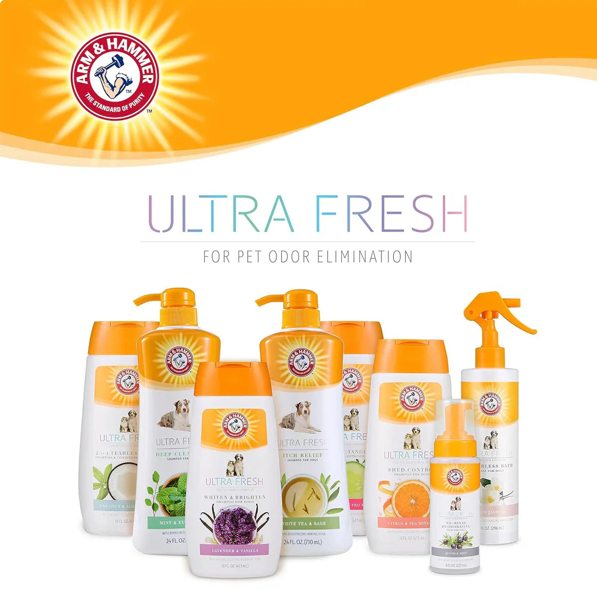 Arm & Hammer Ultra Fresh Itch Relief Dog Shampoo - 710ml