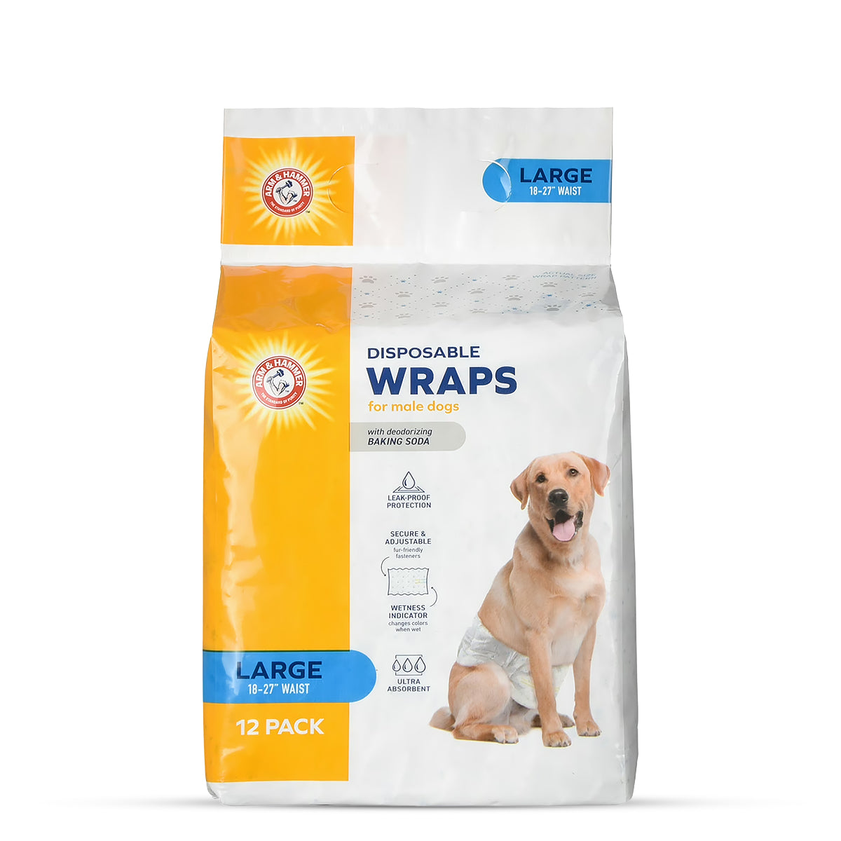 Arm & Hammer Male Wrap for Dogs
