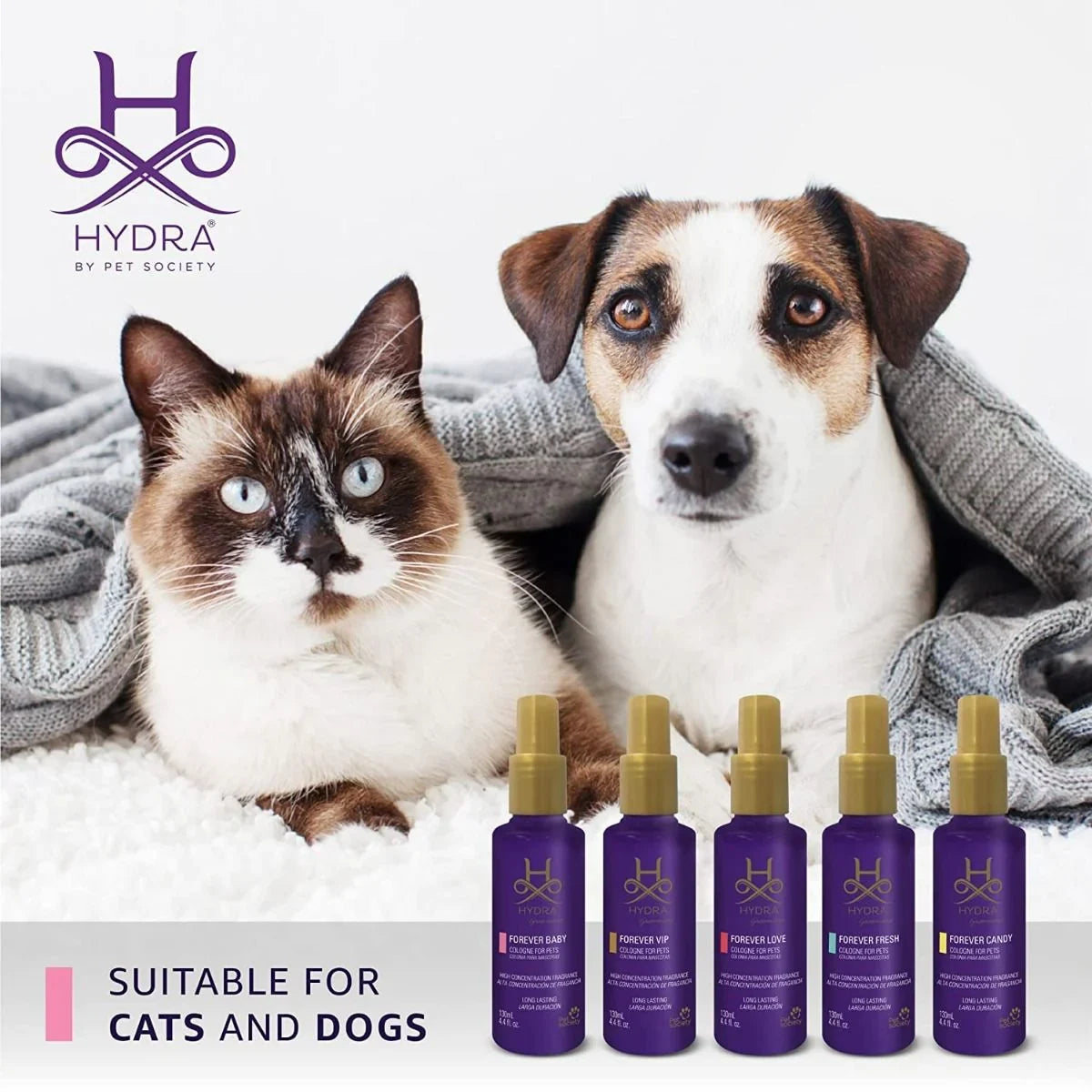 Hydra Groomers Forever Baby Pet Cologne for Dogs & Cats - 130ml - Zigly