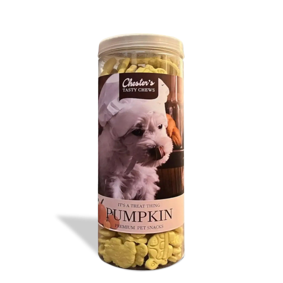 Chesters Tasty Chews Pumpkin Flavour Dog Biscuit 700g - Zigly