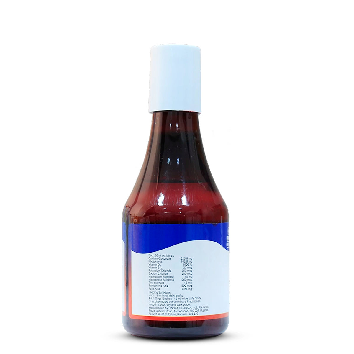 Intas Intacal Pet Calcium Supplement for Dogs and Cats - 200ml