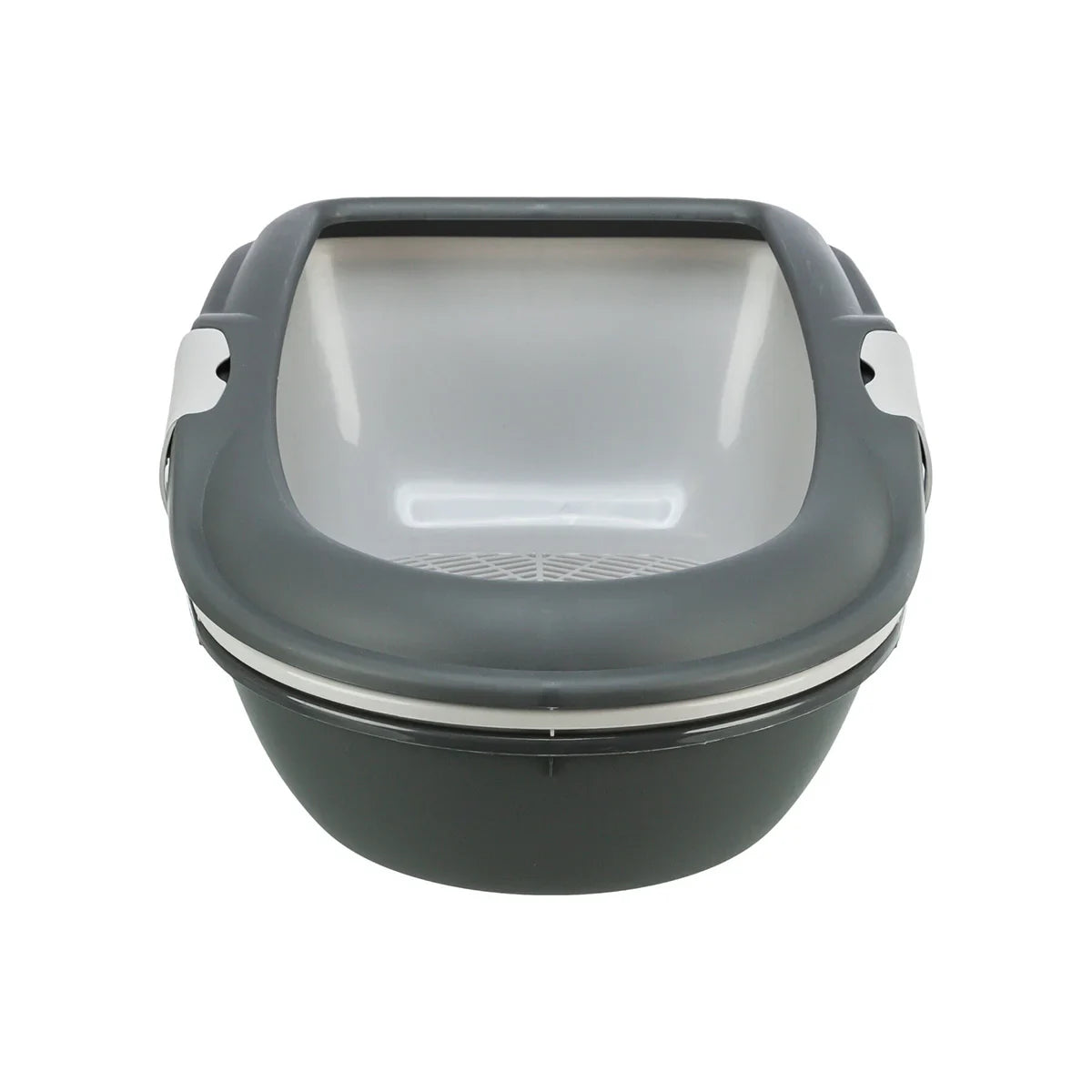 Trixie Berto Litter Tray Three Part with Separating System - Dark Grey - 23 inch - Zigly