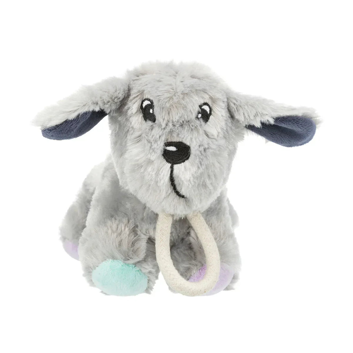 Trixie Junior Dog With Rope Plush Toy - 24cm - Zigly