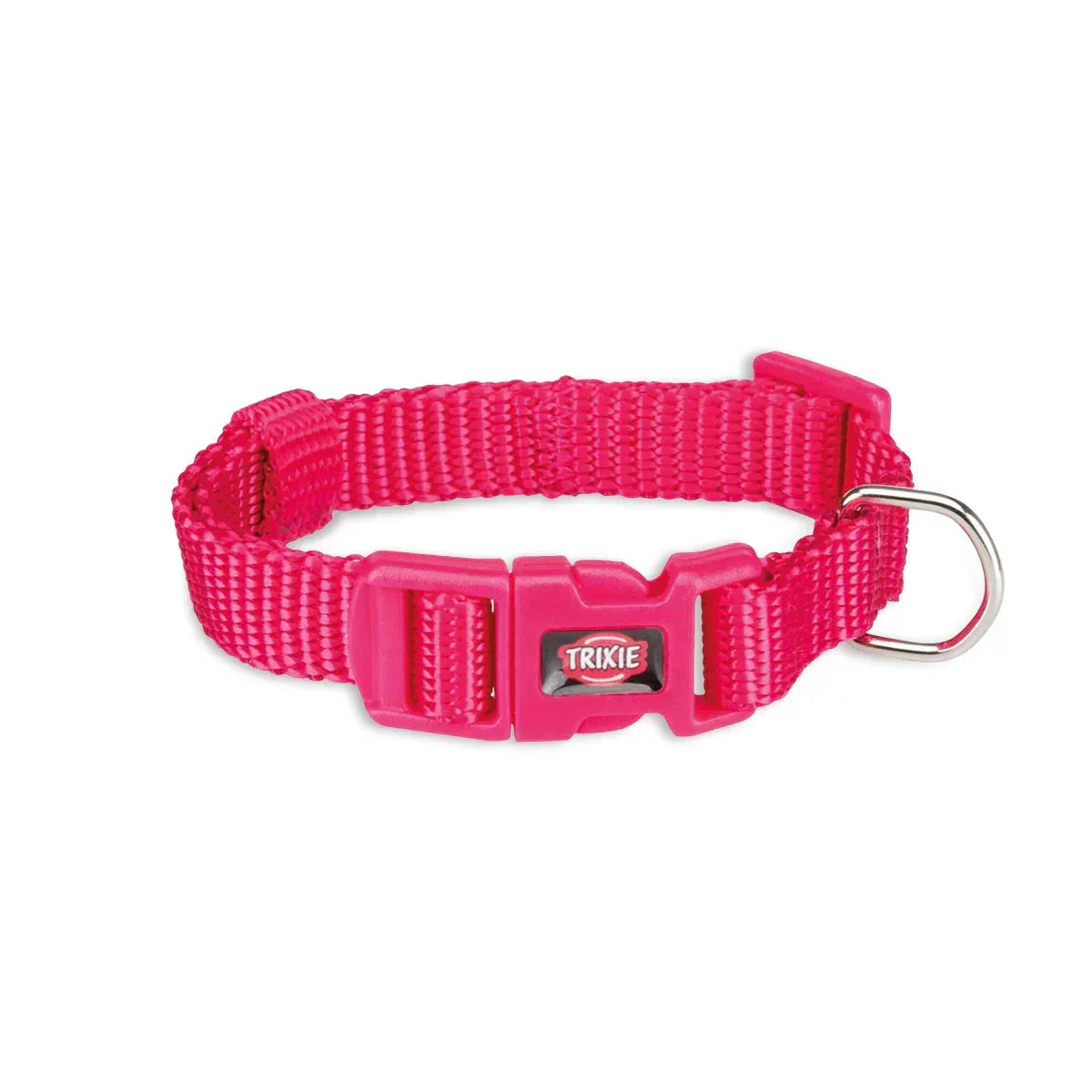 Trixie Premium Nylon Dog Collar Fuchsia M-L (35-55cm/20mm) - Zigly