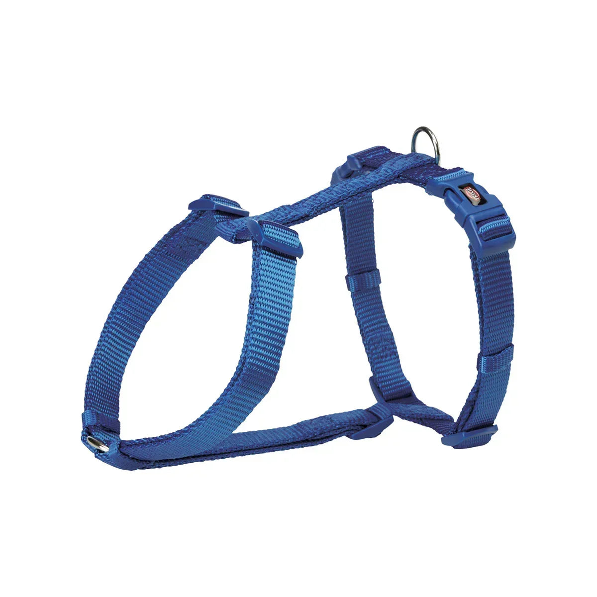 Trixie Premium Nylon H Type Dog Harness Royal Blue M&L (52&75 cm/20 mm) - Zigly