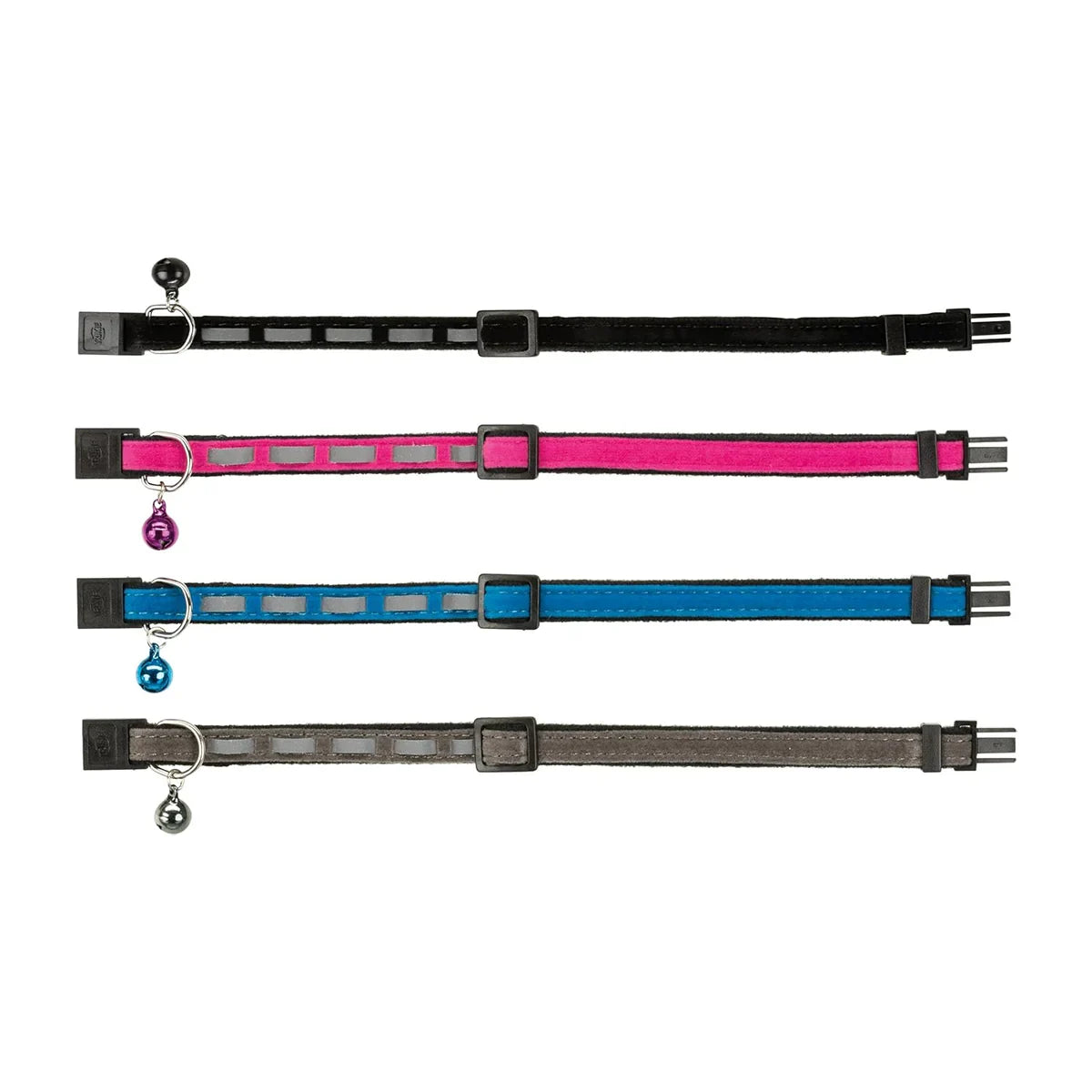 Trixie Safer Life Cat Collar Reflective With Bell - Zigly
