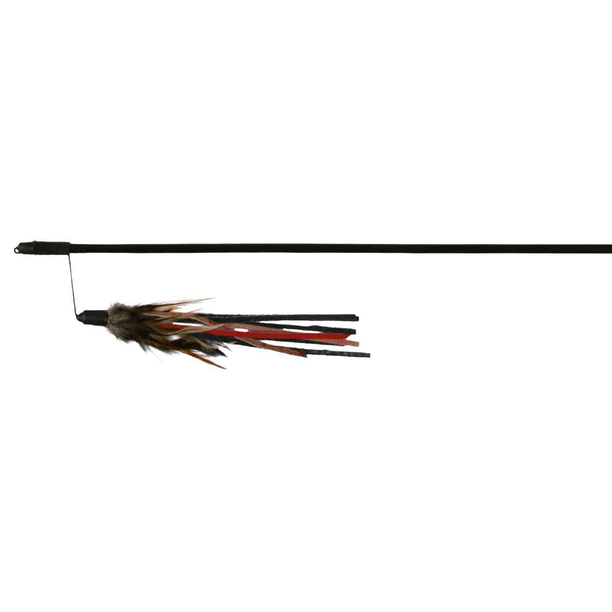 Trixie Playing Rod With Leather Straps And Feathers Cat Toy - Zigly