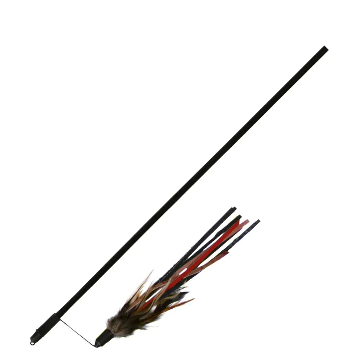 Trixie Playing Rod With Leather Straps And Feathers Cat Toy - Zigly