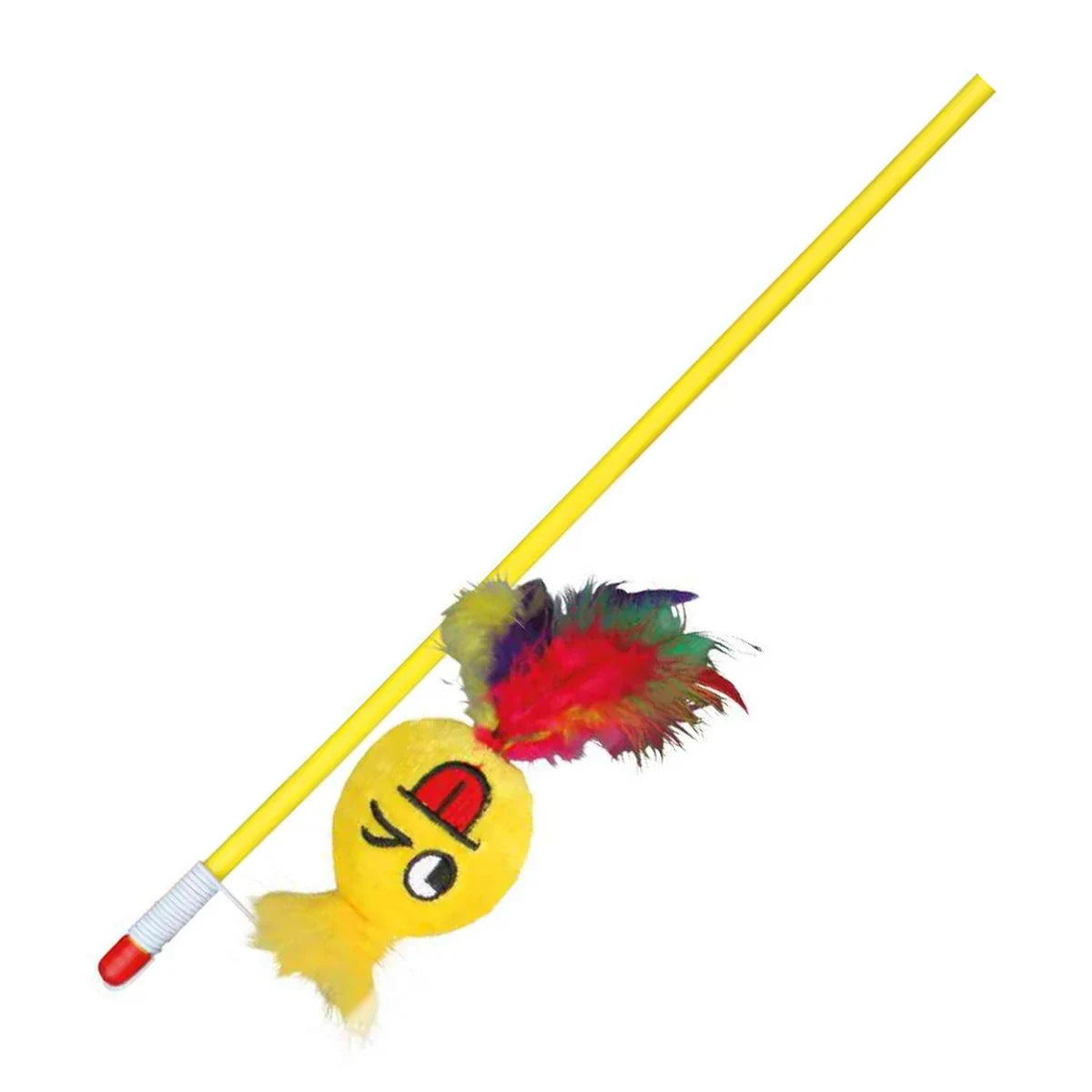 Trixie Playing Rod with Smiley for Cats - 50cm - Zigly