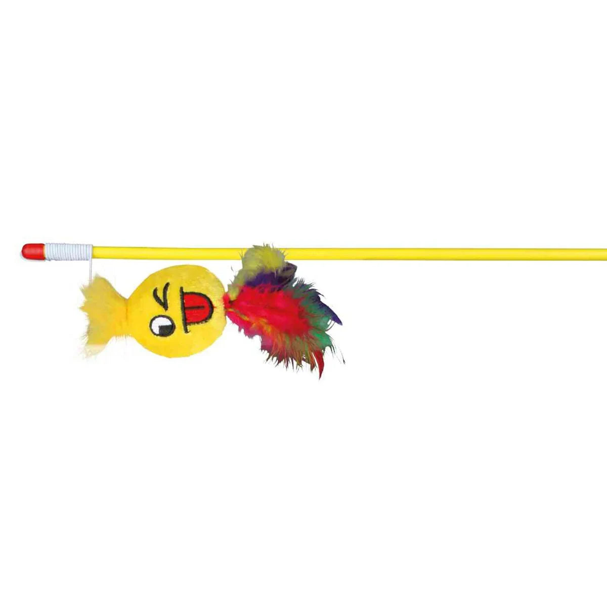 Trixie Playing Rod with Smiley for Cats - 50cm - Zigly