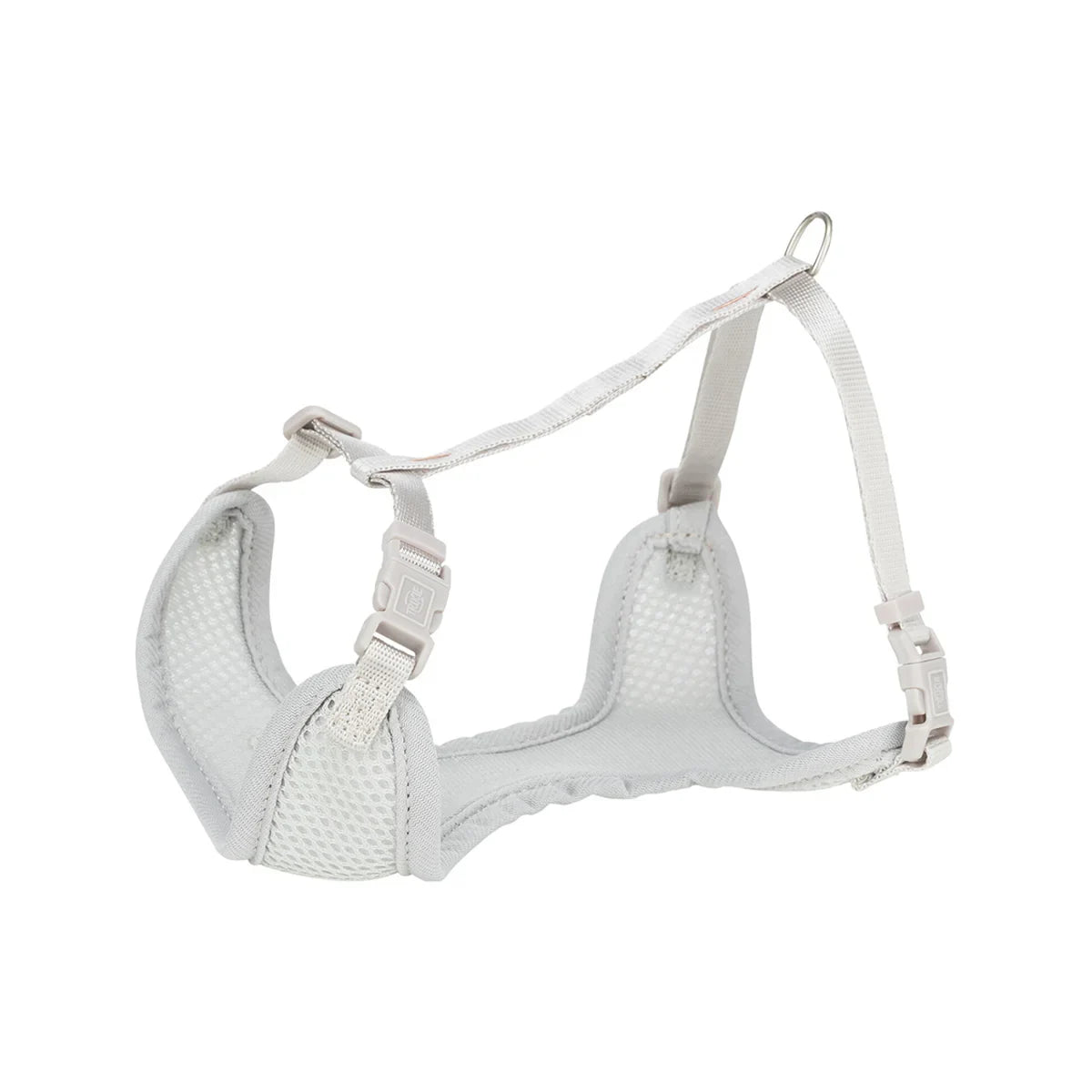Trixie Junior Puppy Harness With Leash - S-M - 23-34 cm/8 mm - 2.00 m - Light Grey - Zigly