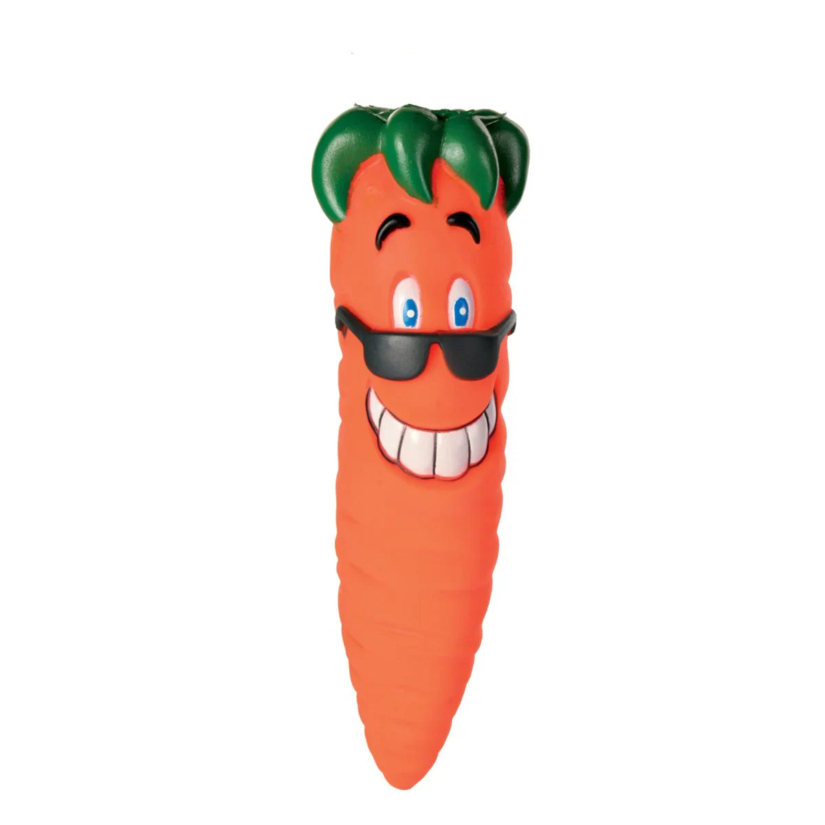 Trixie Carrot Snack-Toy Vinyl Squeaky Dog Toy - 20cm - Zigly