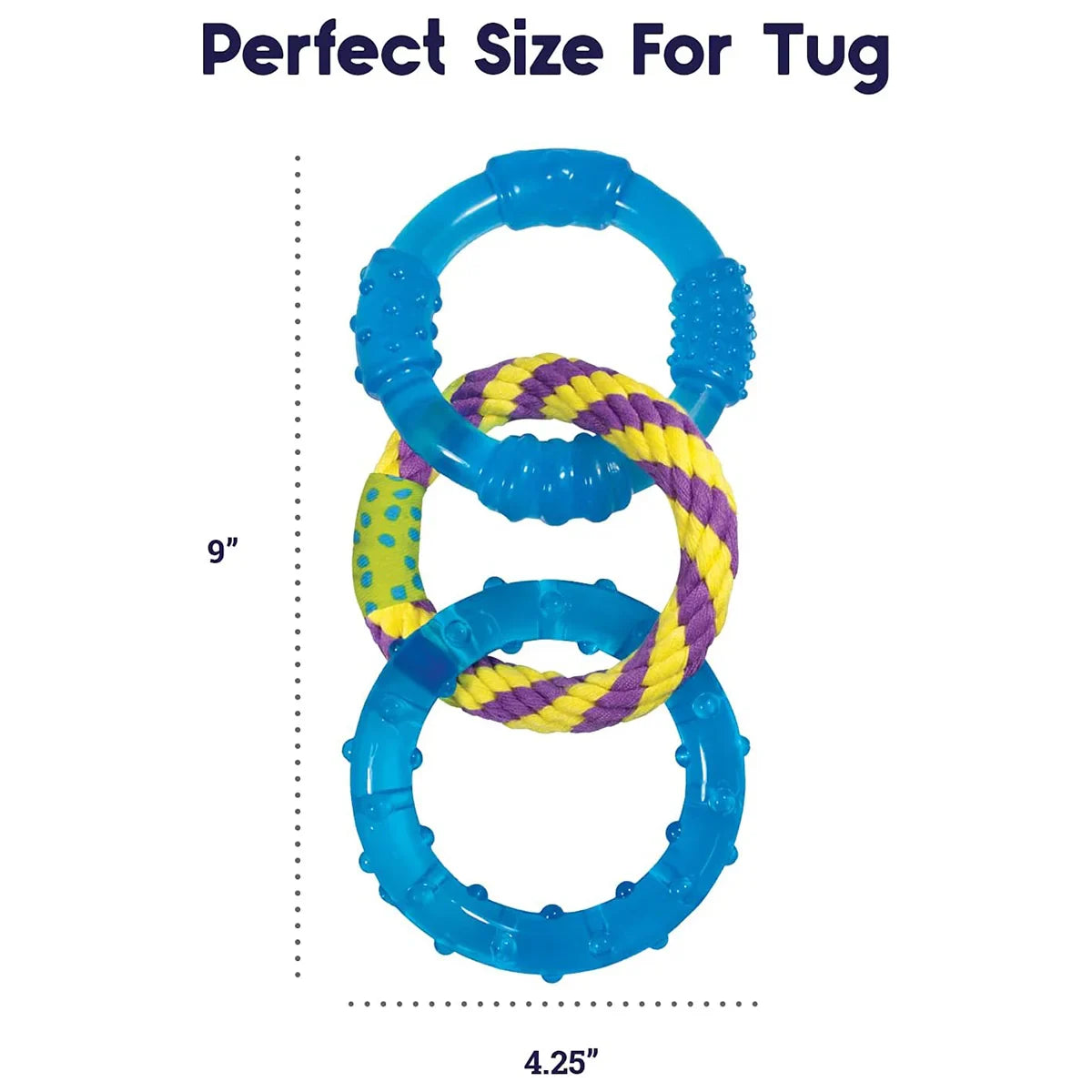 Nina Ottoson Orka Dental Links Dog Chew Toy - Zigly