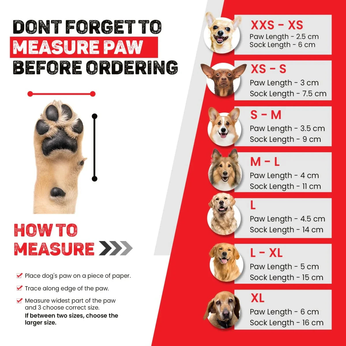 Trixie Non-Slip Socks for Dogs - Grey - 1 Pair - Zigly