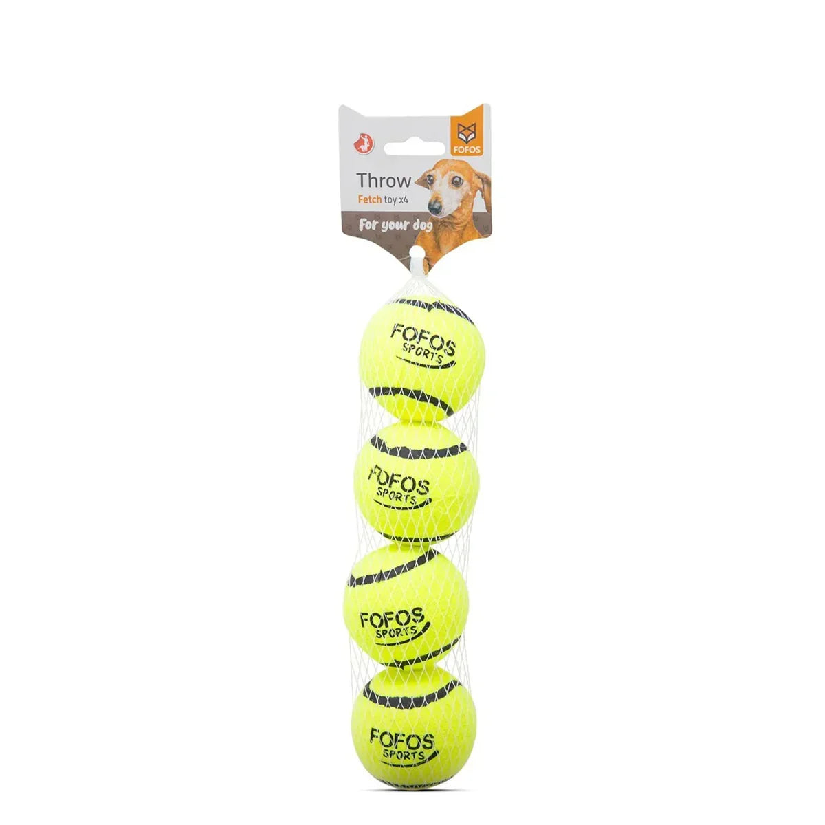 Fofos Sports Fetch Ball Dog Toy - Zigly