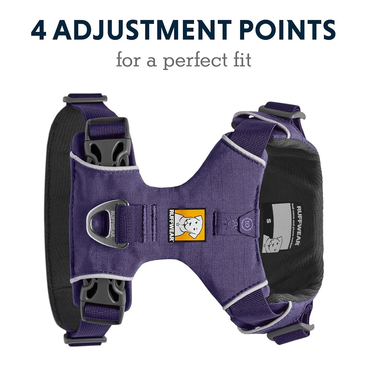 Ruffwear Front Range Harness Purple Sage - Large/Xlarge - Zigly